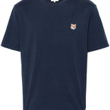 T-shirt con stampa Fox in blu - uomo 