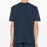 T-shirt con stampa Fox in blu - uomo 