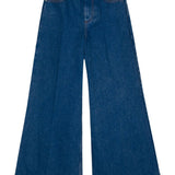 Jeans a gamba ampia in blu Marni - donna 