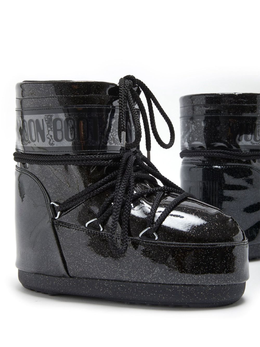 Stivaletti Icon Low Glitter in nero  MOON BOOT - donna 