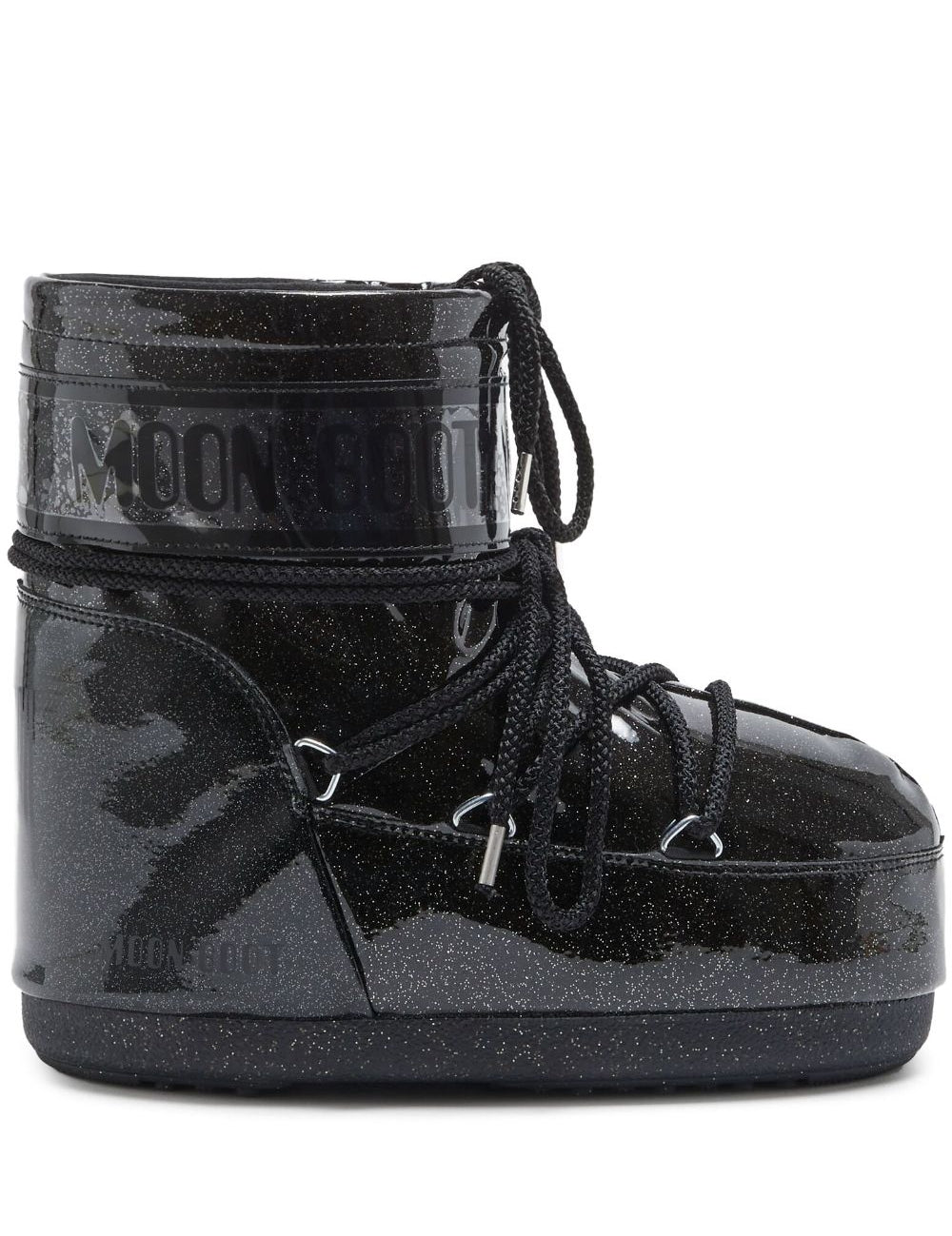 Stivaletti Icon Low Glitter in nero  MOON BOOT - donna 