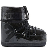 Stivaletti Icon Low Glitter in nero  MOON BOOT - donna 