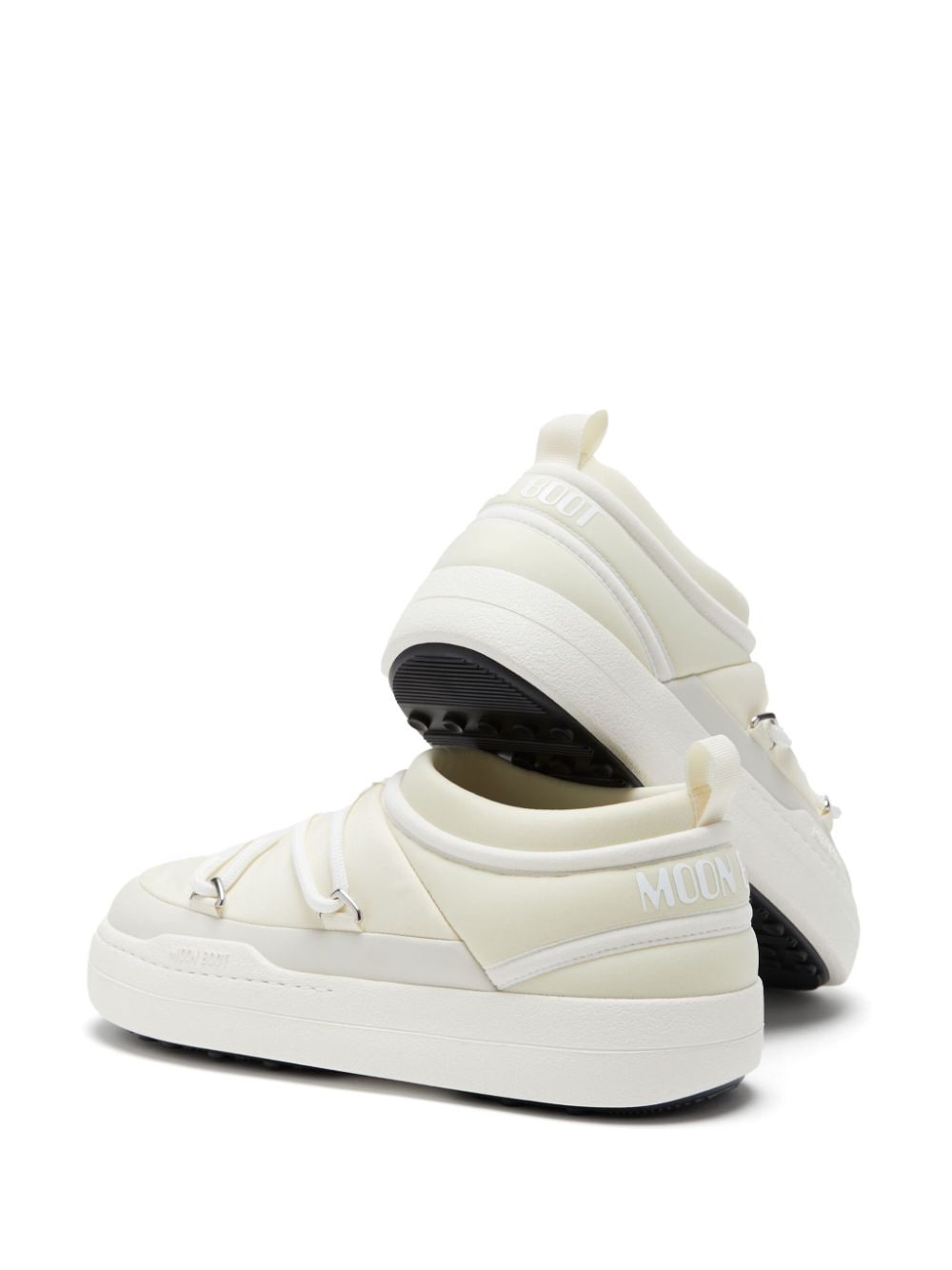 Sneakers Park Icon con stampa in avorio Moon Boot - unisex 