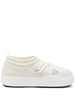 Moon Boot ivory print Park Icon sneakers - unisex