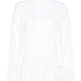 Maglione Golden M in bianco Moschino - donna 