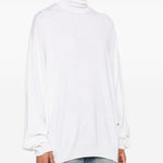 Maglione Golden M in bianco Moschino - donna 