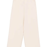 Pantaloni a gamba ampia in avorio Philosophy - donna 