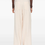 Pantaloni a gamba ampia in avorio Philosophy - donna 