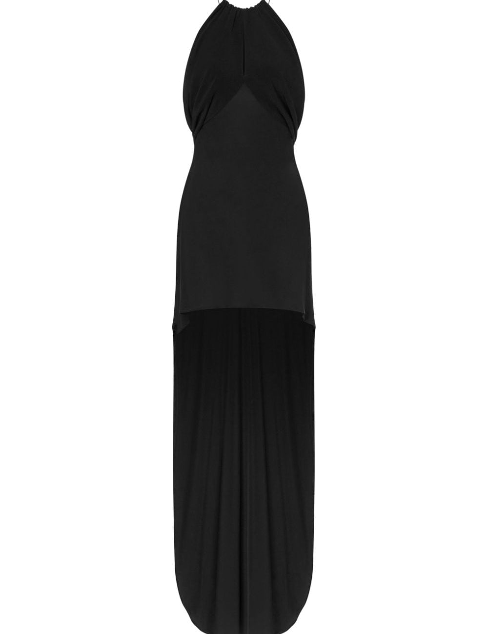 Abito con scollo all'americana in nero Philosophy di Lorenzo Serafini - donna 