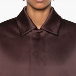 Cappotto monopetto in marrone Philosophy Di Lorenzo Serafini - donna 