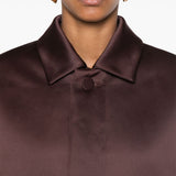 Cappotto monopetto in marrone Philosophy Di Lorenzo Serafini - donna 