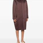 Cappotto monopetto in marrone Philosophy Di Lorenzo Serafini - donna 