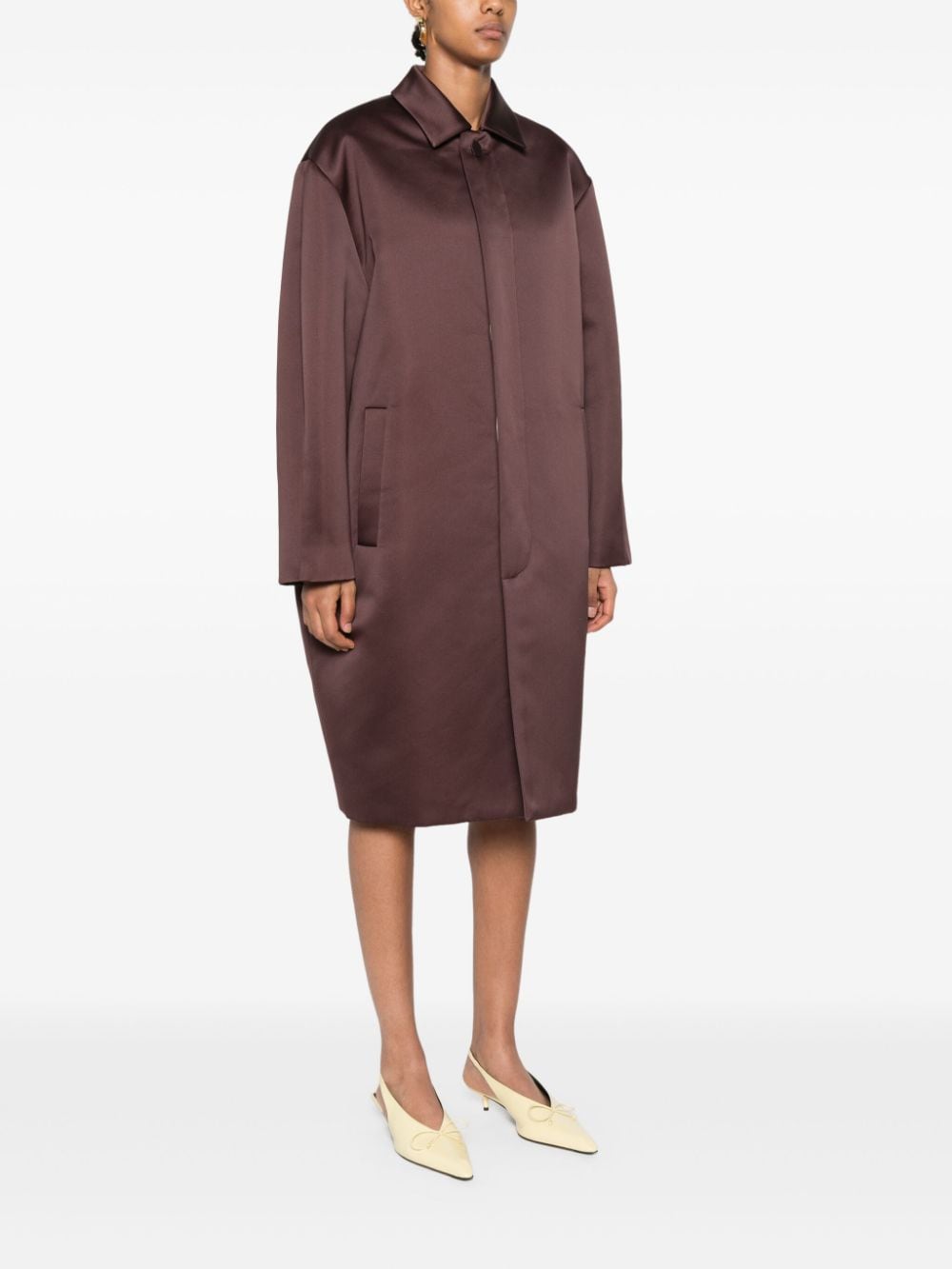 Cappotto monopetto in marrone Philosophy Di Lorenzo Serafini - donna 