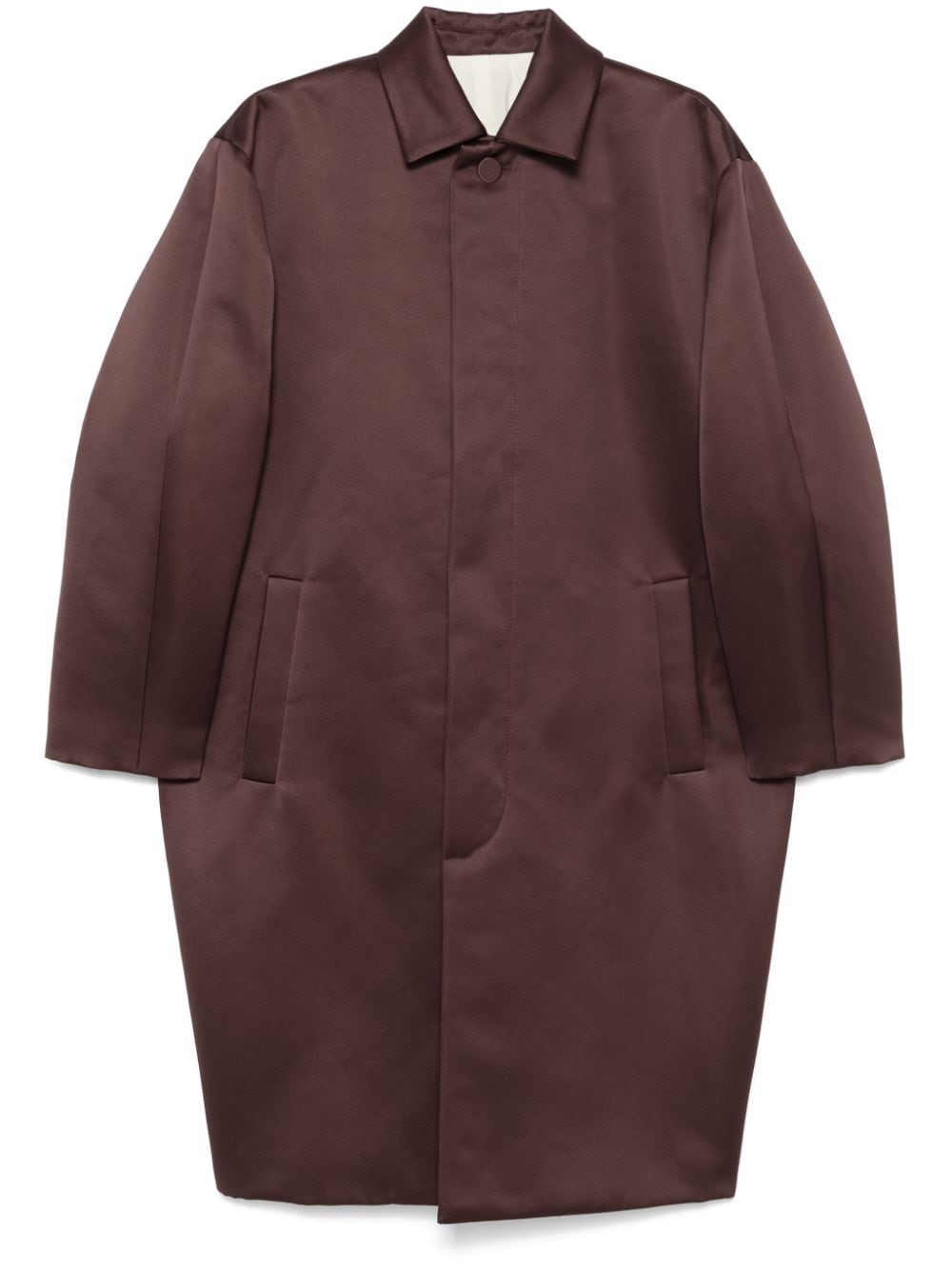 Cappotto monopetto in marrone Philosophy Di Lorenzo Serafini - donna 
