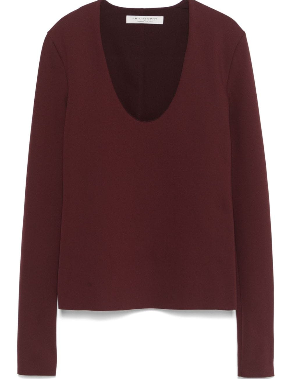Maglia Scuba in bordeaux Philosophy - donna 