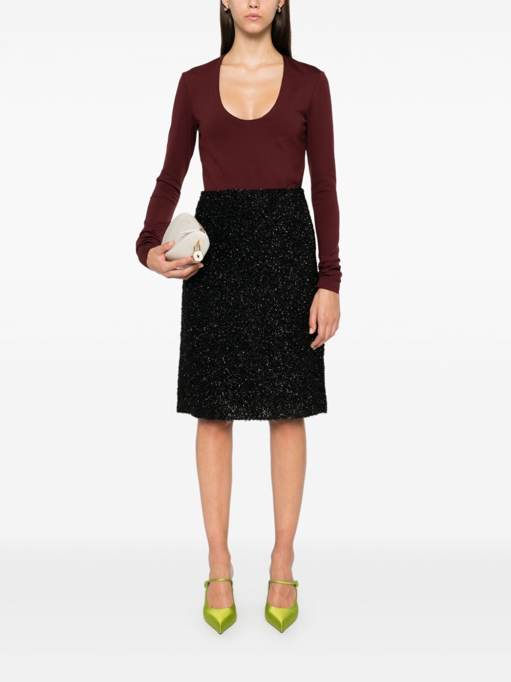 Maglia Scuba in bordeaux Philosophy - donna 