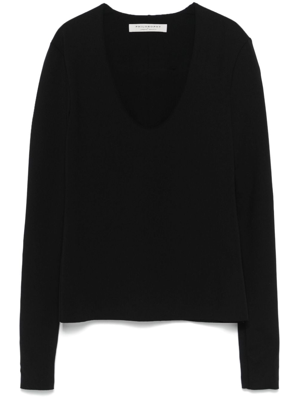 Maglia Scuba in nero Philosophy - donna 