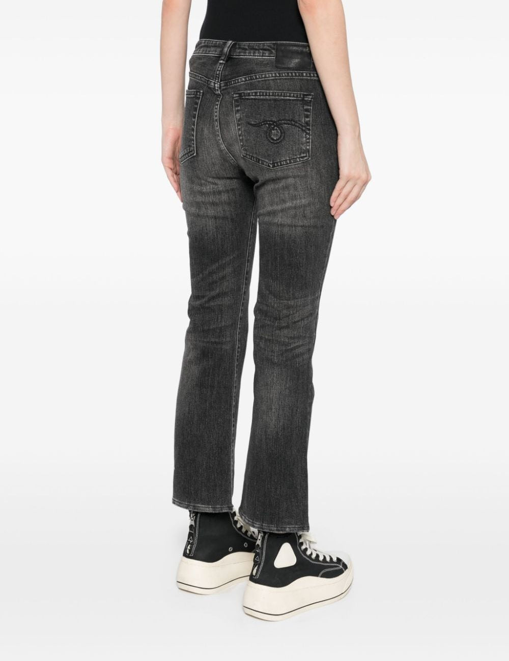 Jeans slim in nero R13 - donna 