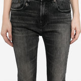 Jeans slim in nero R13 - donna 