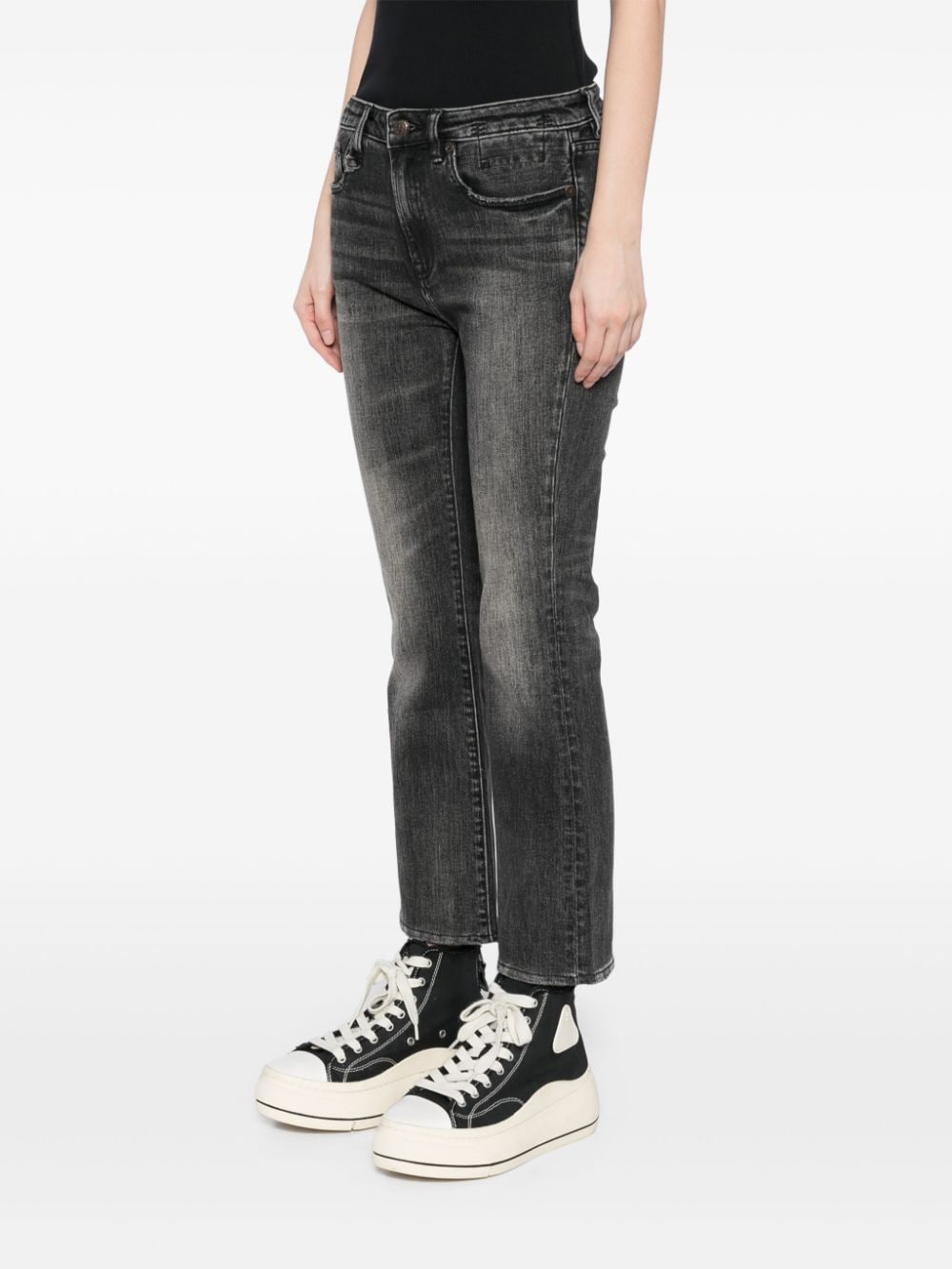 Jeans slim in nero R13 - donna 
