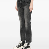 Jeans slim in nero R13 - donna 