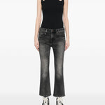 Jeans slim in nero R13 - donna 