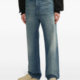 Jeans dritti in blu Random identities - uomo 