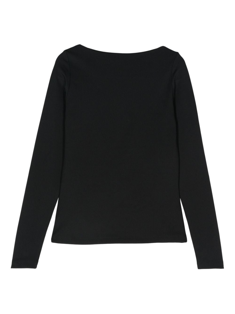 Top a maniche lunghe in nero Remain - donna 