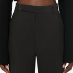 Pantaloni sartoriali a gamba dritta in grigio Rick Owens - donna 