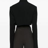 Pantaloni sartoriali a gamba dritta in grigio Rick Owens - donna 