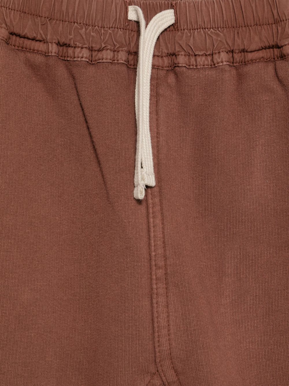 Pantaloni sportivi con coulisse in marrone Rick owens kids - bambini 