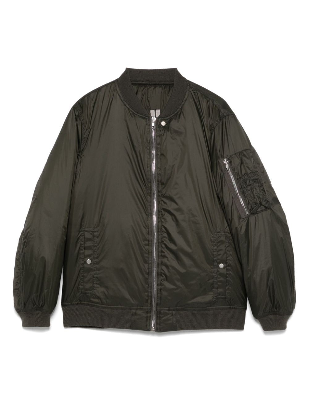 Bomber Flight in verde Rick owens kids - bambini 