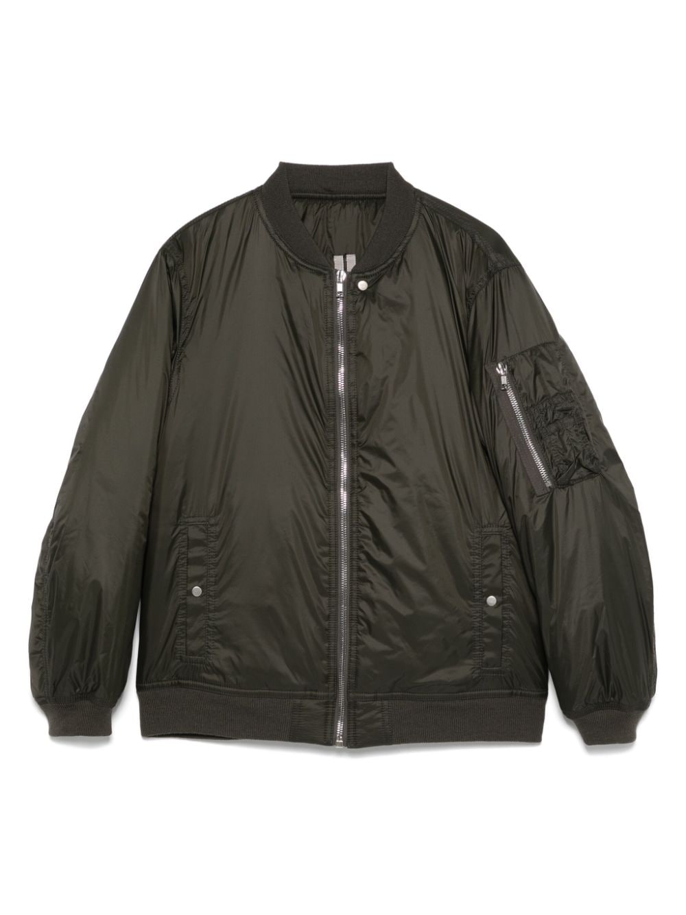 Bomber Flight in verde Rick owens kids - bambini 