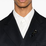 Blazer Venetian doppiopetto in blu Simone Rocha - uomo 