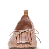 Ballerine con fiocco in oro rosa di Simone Rocha - donna 