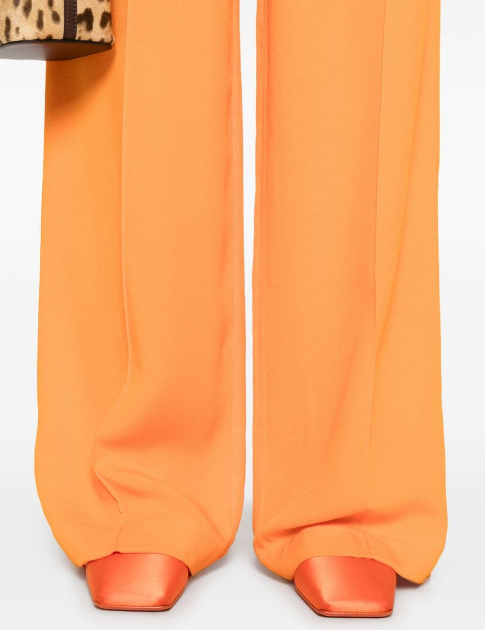 Pantaloni palazzo Marlene in arancio Taller Marmo - donna 