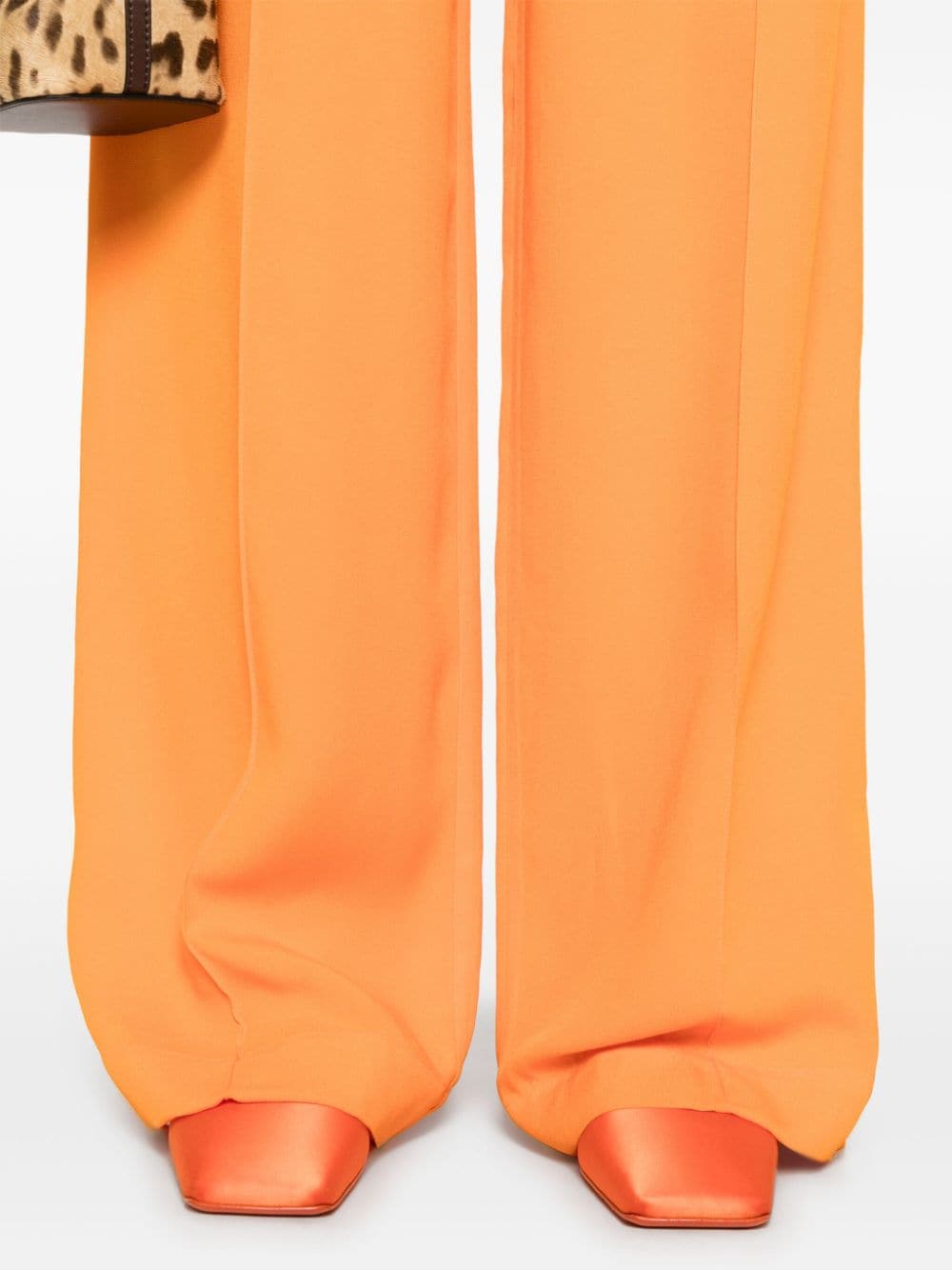 Pantaloni palazzo Marlene in arancio Taller Marmo - donna 