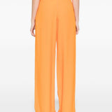 Pantaloni palazzo Marlene in arancio Taller Marmo - donna 