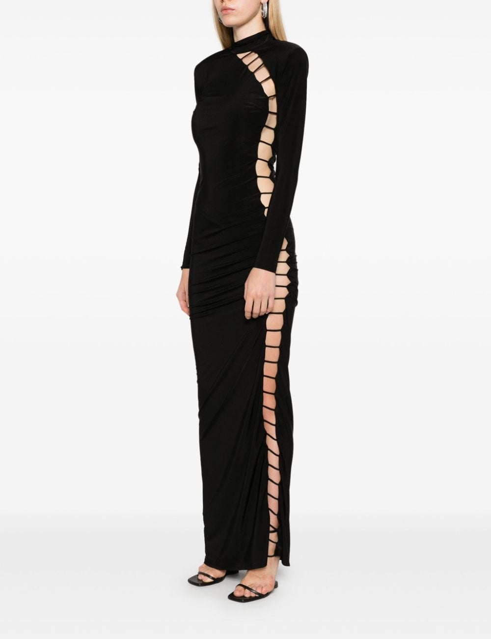 Abito lungo Xena In Deviant in nero The New Arrivals - donna 