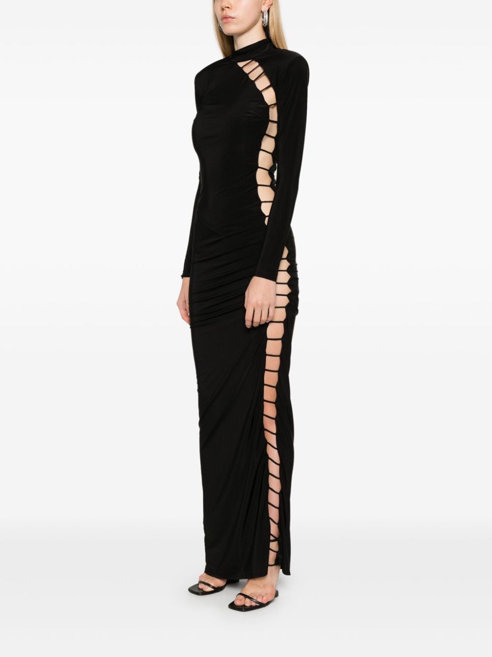 Abito lungo Xena In Deviant in nero The New Arrivals - donna 