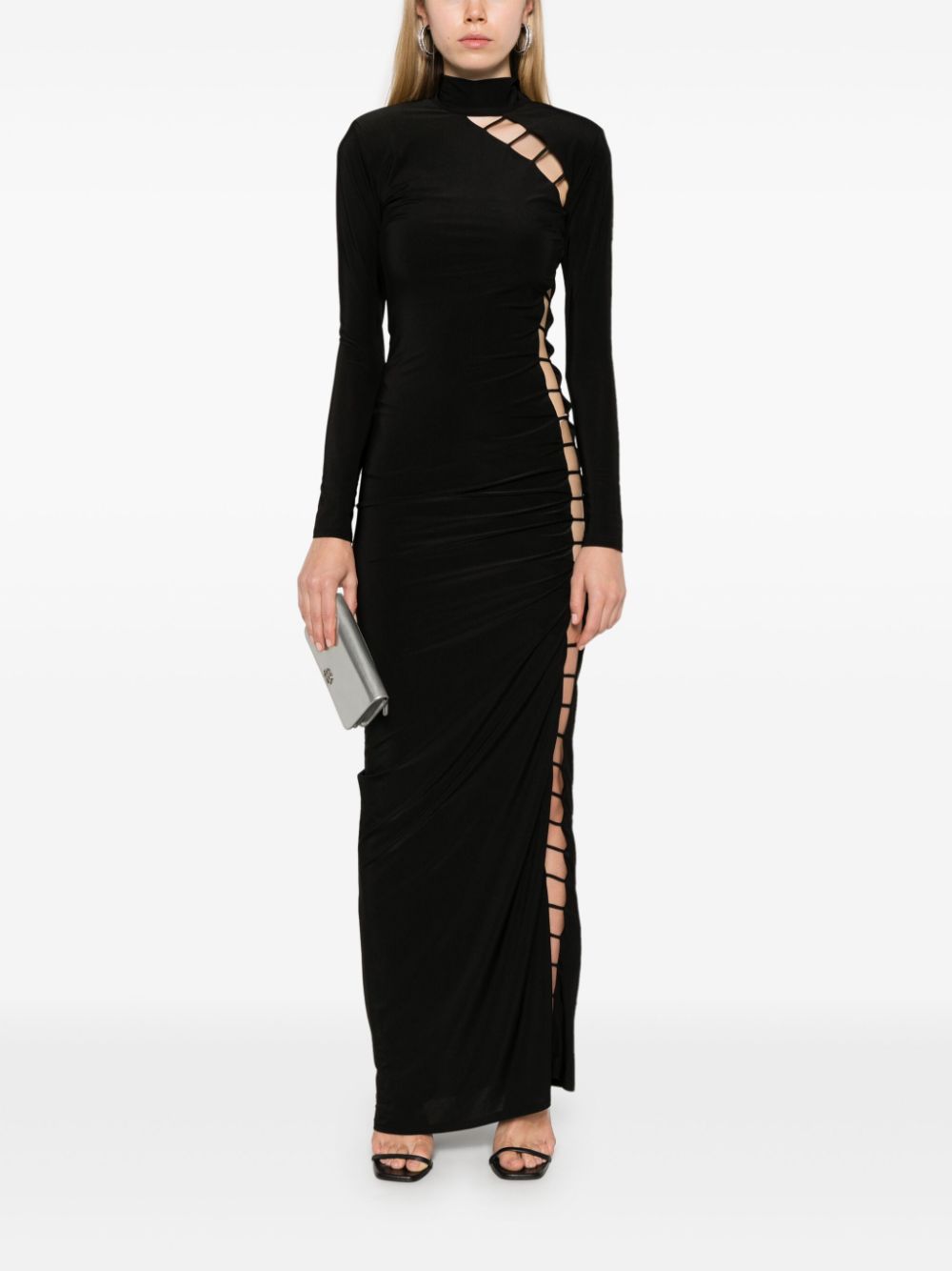 Abito lungo Xena In Deviant in nero The New Arrivals - donna 