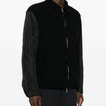 Giacca con zip in nero Undercover - uomo 