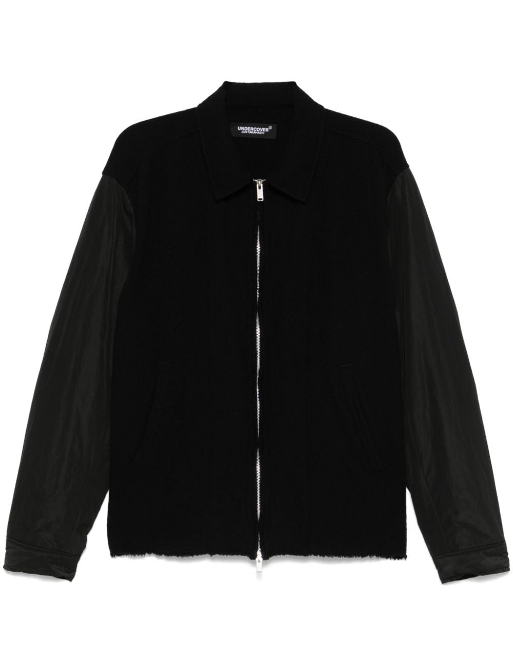 Giacca con zip in nero Undercover - uomo 