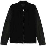 Giacca con zip in nero Undercover - uomo 