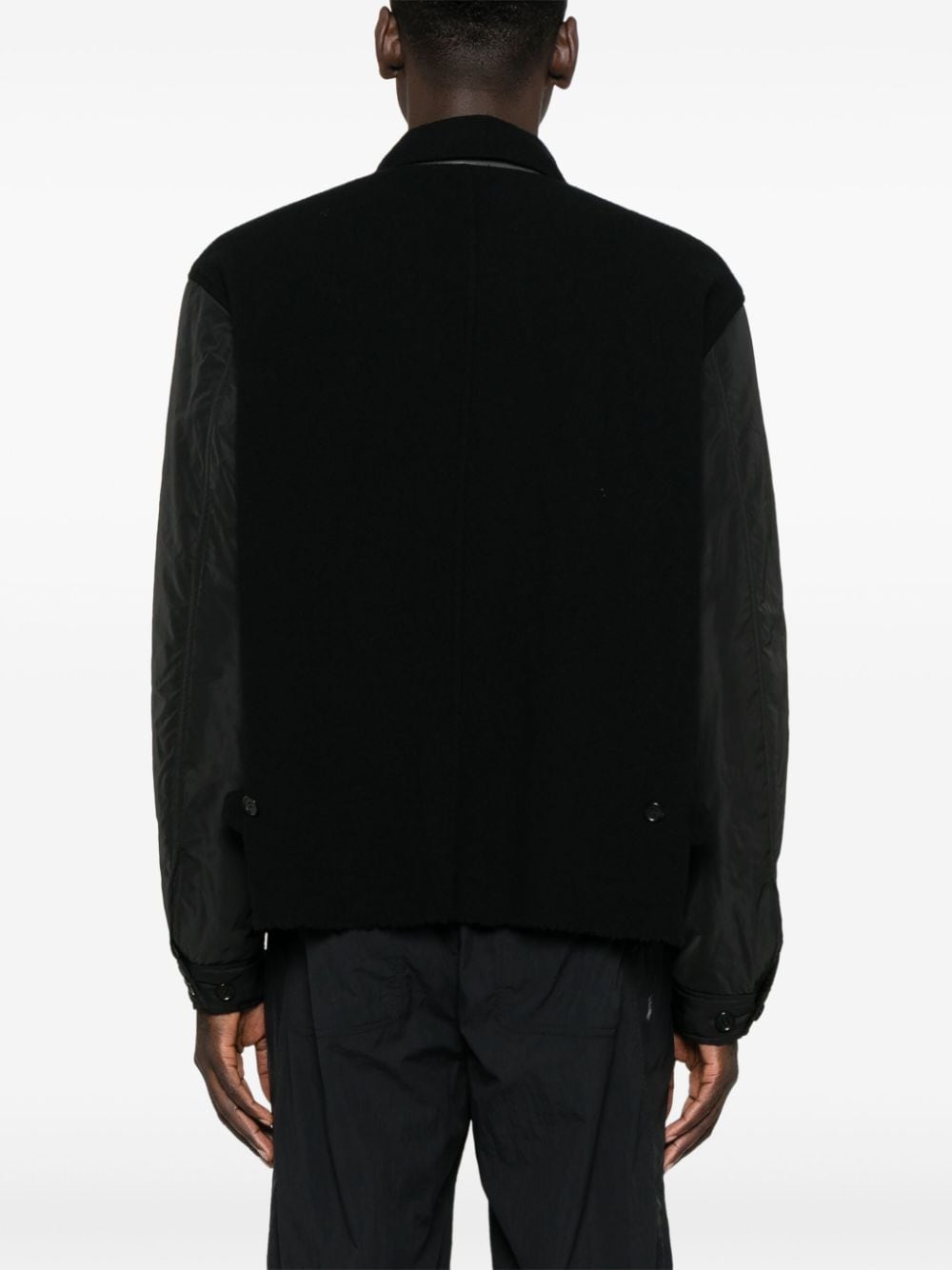 Giacca con zip in nero Undercover - uomo 