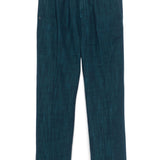 Pantaloni effetto mélange in blu Whitesand - uomo 