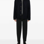 Pantaloni affusolati in nero Zegna - uomo 