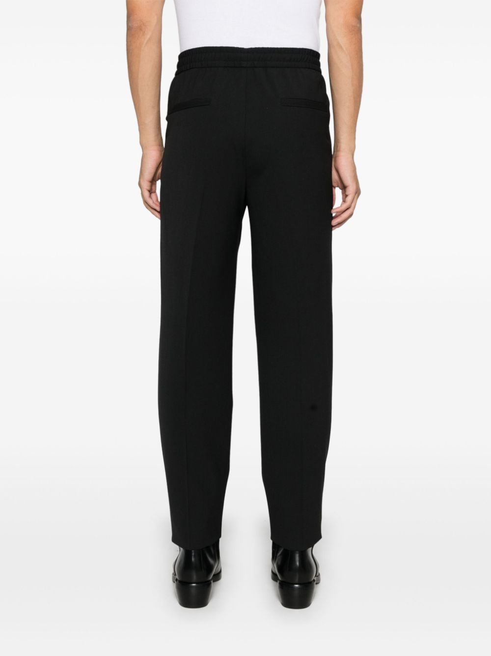 Pantaloni affusolati in nero Zegna - uomo 
