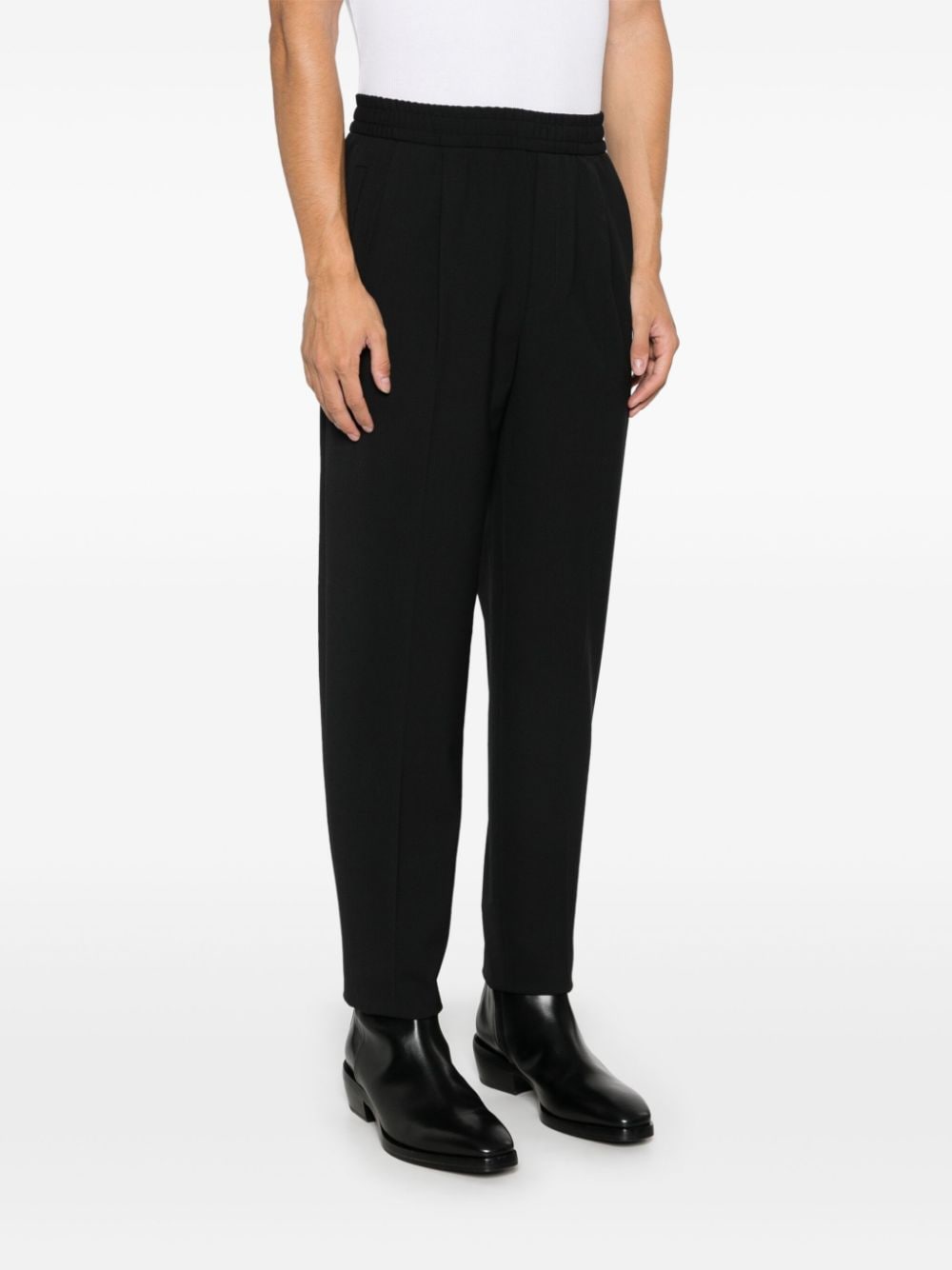 Pantaloni affusolati in nero Zegna - uomo 