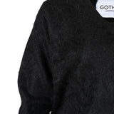 Maglione a maniche lunghe in nero Gotha - donna 